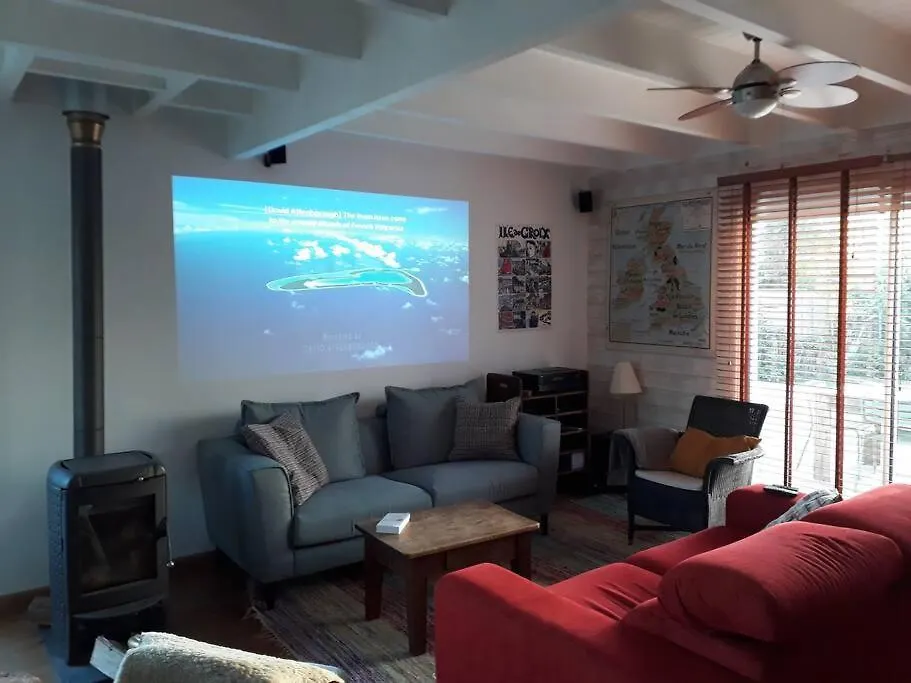 Maison En Bois Avec Piscine A 1000 M Des Plages. Guidel France