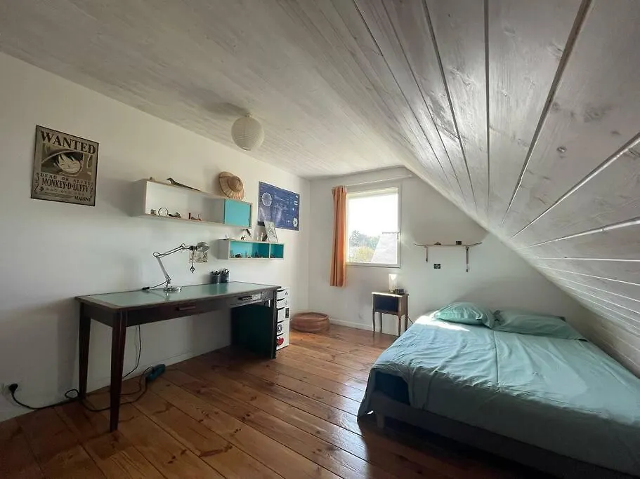 Maison En Bois Avec Piscine A 1000 M Des Plages. Guidel