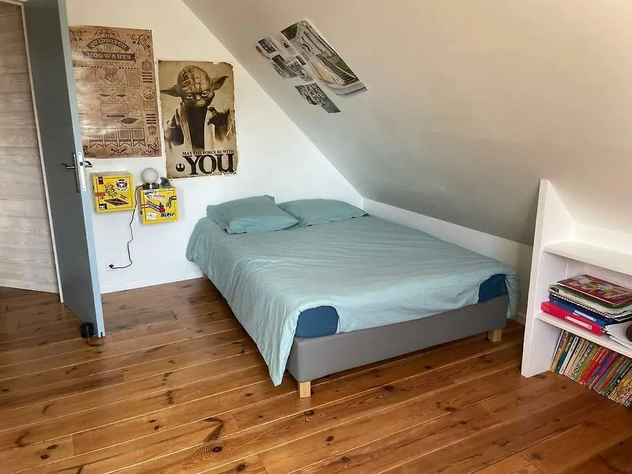 Maison En Bois Avec Piscine A 1000 M Des Plages. Guidel 0*,  France