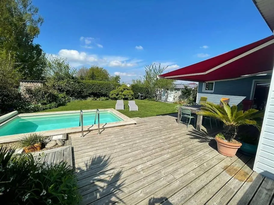 Maison En Bois Avec Piscine A 1000 M Des Plages. Guidel