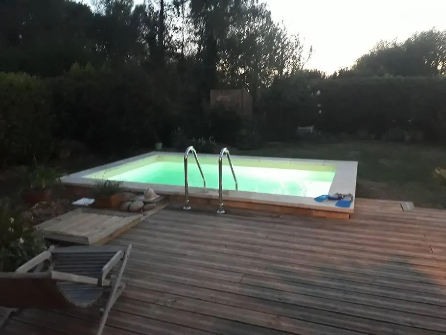Villa Maison En Bois Avec Piscine A 1000 M Des Plages. Guidel France